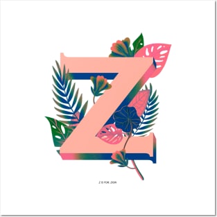 Z initial Posters and Art